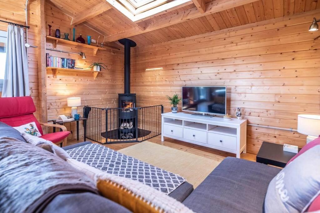 The Cabin, Parham Woodbridge Exteriör bild