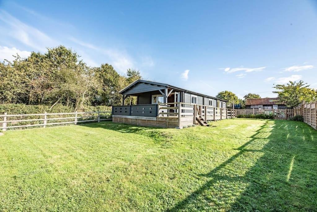 The Cabin, Parham Woodbridge Exteriör bild