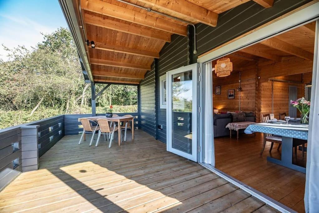 The Cabin, Parham Woodbridge Exteriör bild