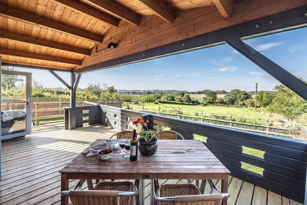 The Cabin, Parham Woodbridge Exteriör bild