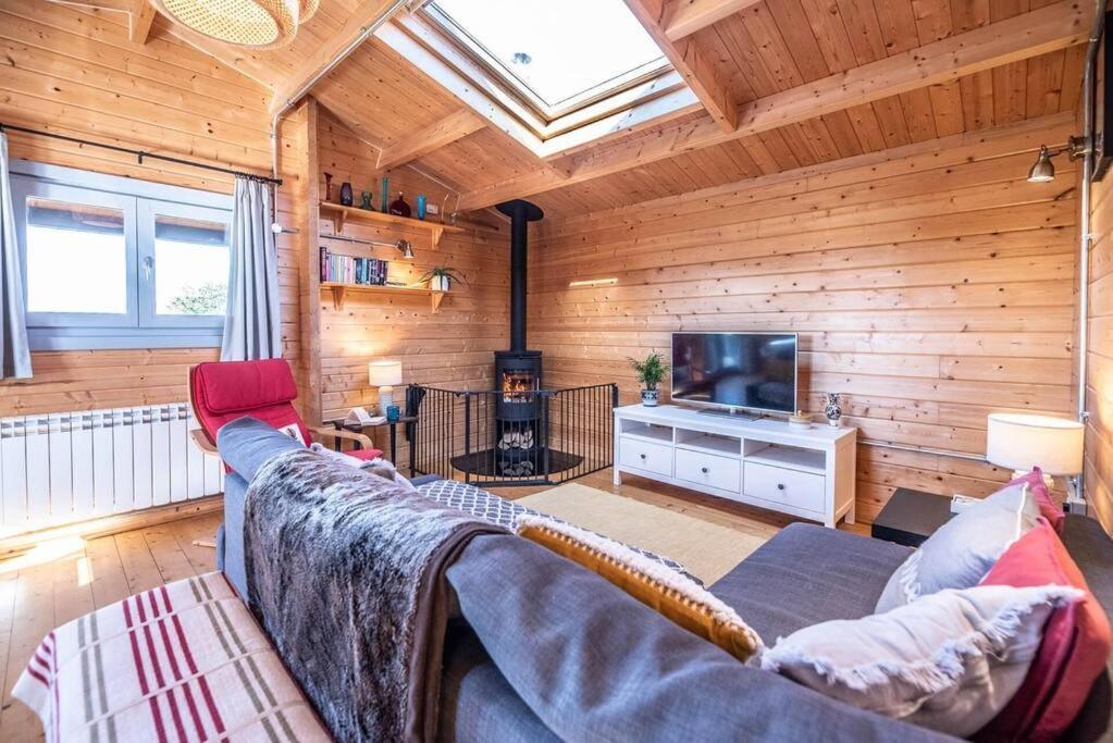 The Cabin, Parham Woodbridge Exteriör bild