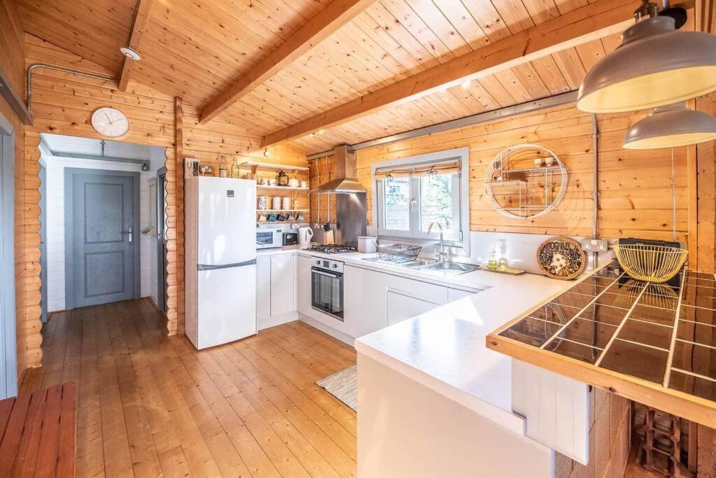 The Cabin, Parham Woodbridge Exteriör bild