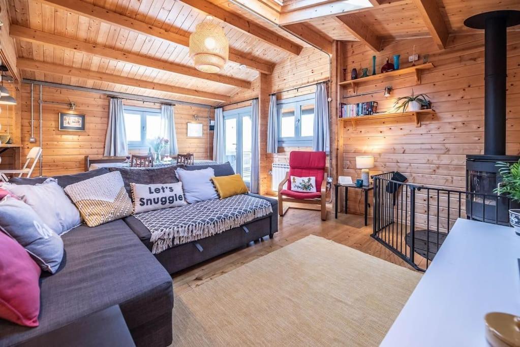 The Cabin, Parham Woodbridge Exteriör bild