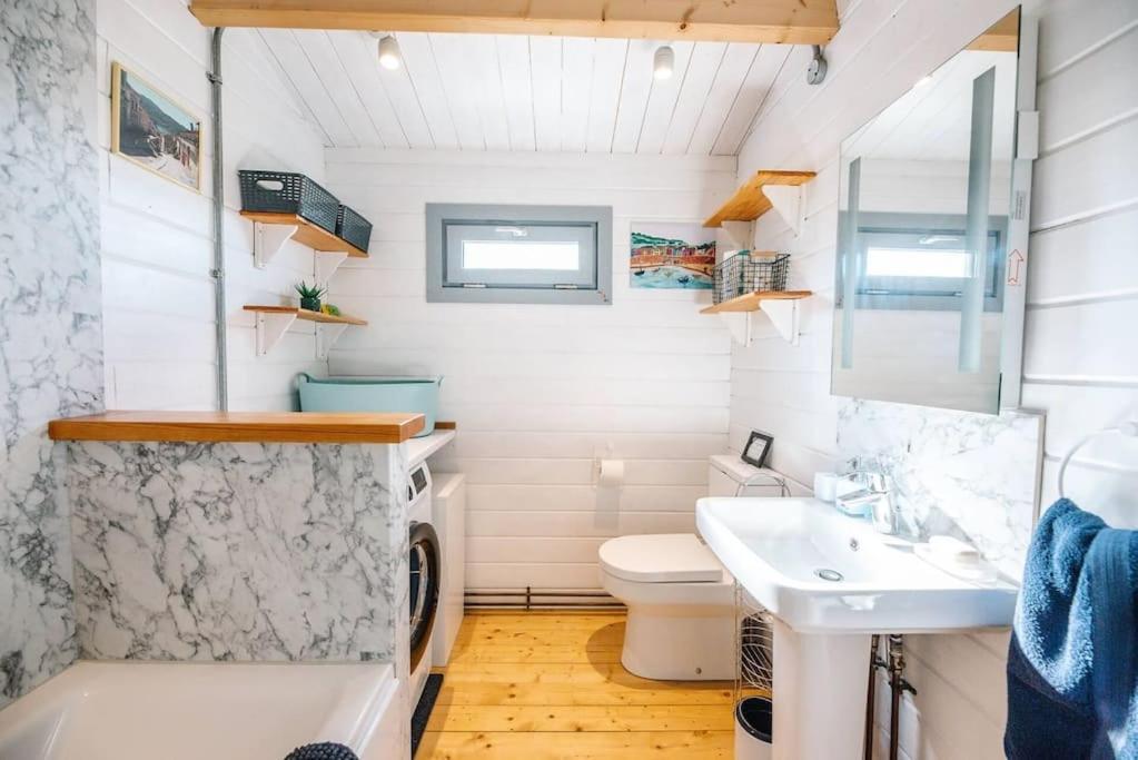 The Cabin, Parham Woodbridge Exteriör bild